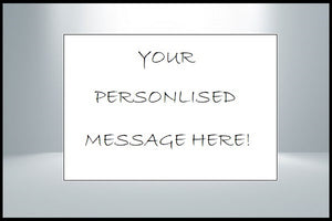 Your Personlised Message Here!