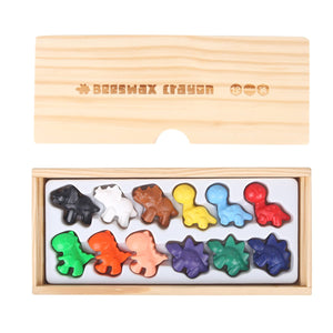 Dinosaur beeswax crayons - The Present Factory