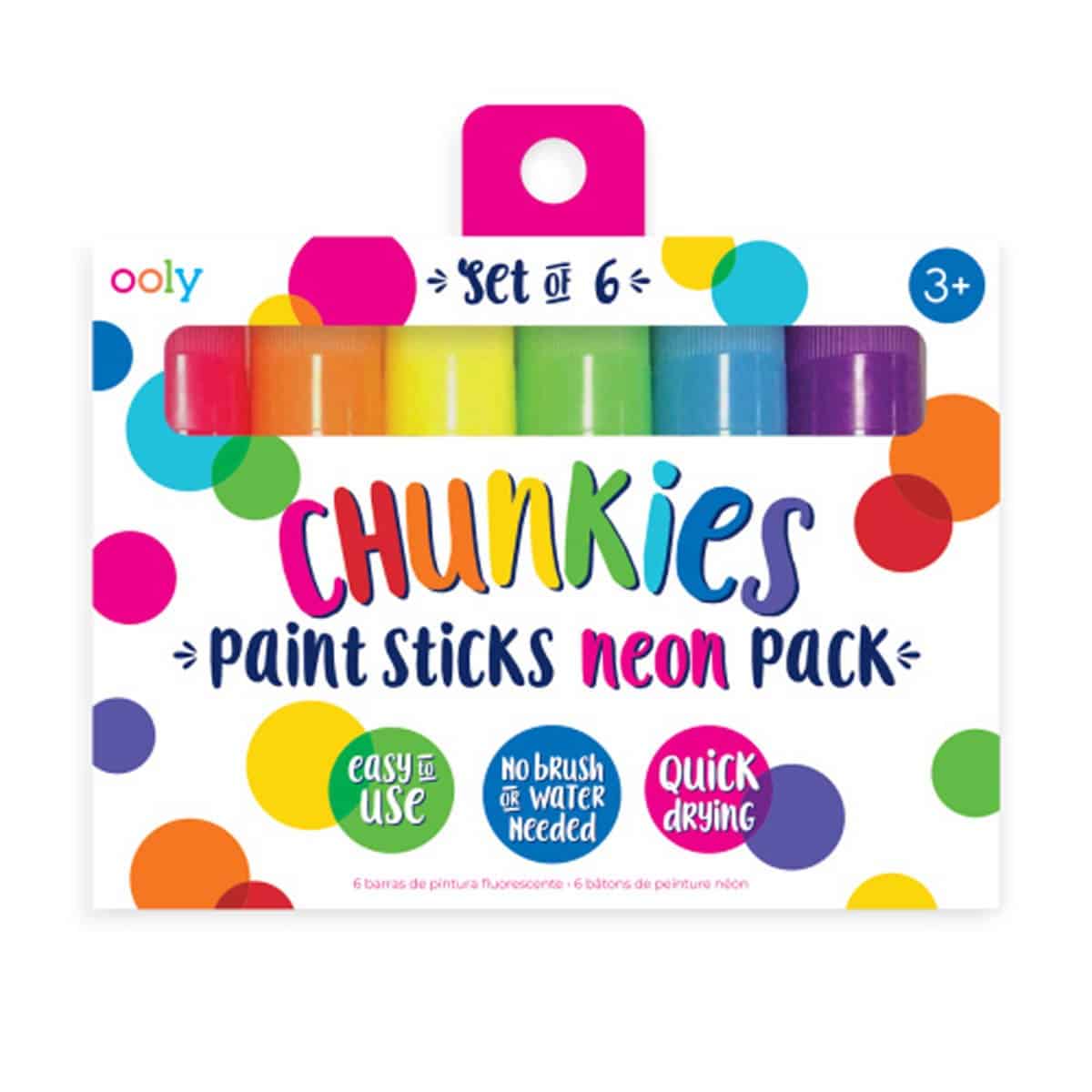 Ooly chunkies paint sticks - neon (set of 6) - The Present Factory