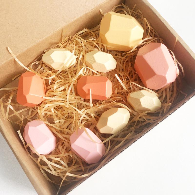 Shop Wooden stackable rocks For Play Time